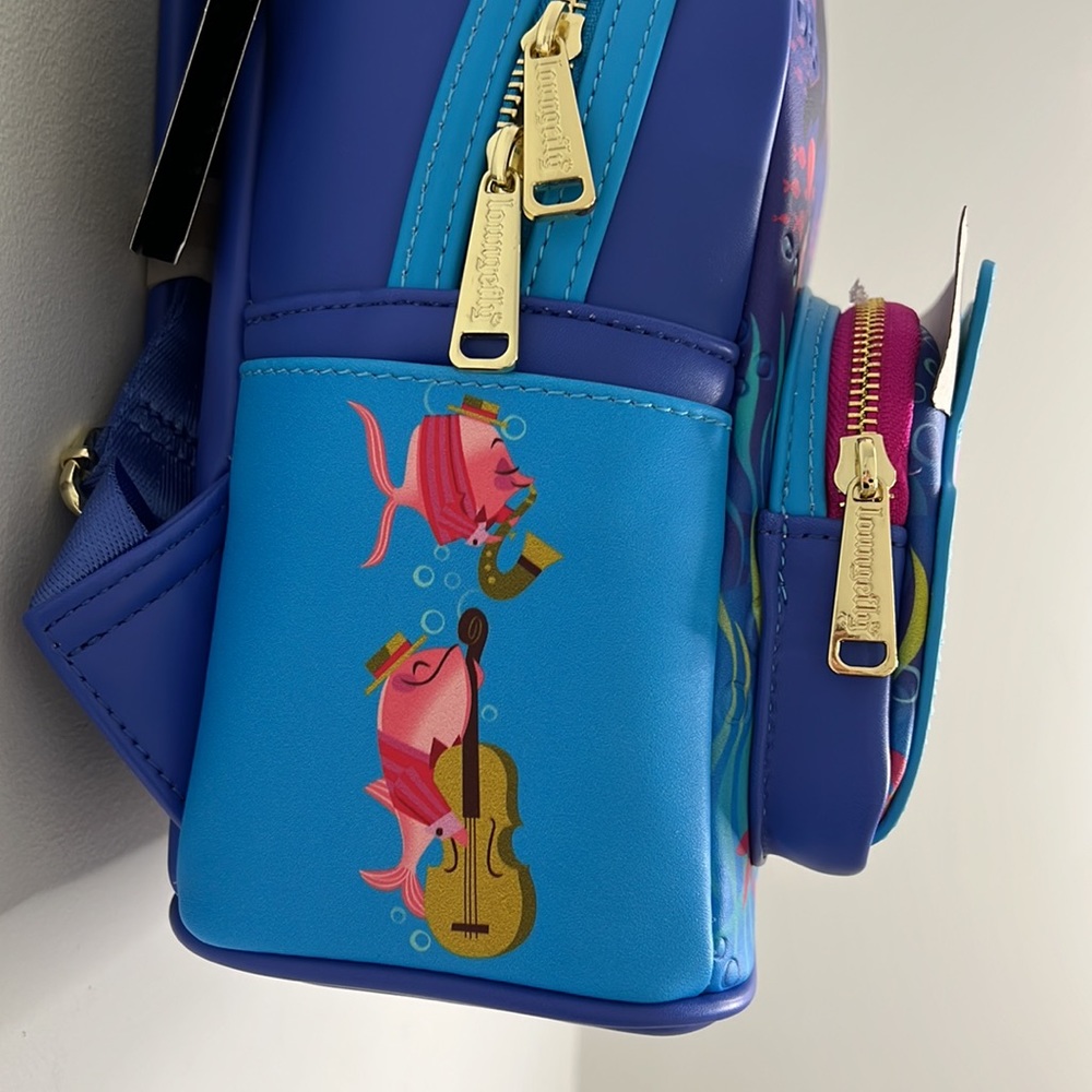 Disney Witch Bedknobs and Broomsticks Loungefly Mini Backpack NWT - Picture 4 of 7
